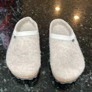GEISSWEIN Wool Clogs Size 39
